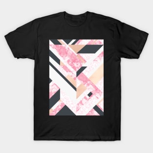 Rose Marble Geo T-Shirt